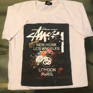 Stussy short sleeve white